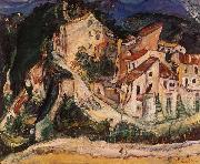 Chaim Soutine Landscape of Cagnes china oil painting artist